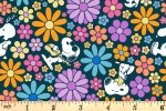 Craft Cotton Co - Snoopy Groovin' - Flower Power (3388-01)
