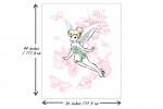 Camelot Fabrics - Disney Tinkerbell - Tinkerbell Floral Panel (85400106P)