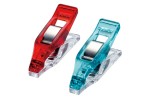 Clover Wonder Clips, Mini, Red and Blue (pack of 20)