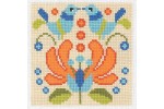 My Cross Stitch - Blossom & Bird Tile (Cross Stitch Kit)