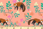Dashwood - Blossom Days - Red Panda - Coral with Gold Metallic (BLOS.2344)