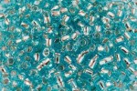 Debbie Abrahams Glass Seed/Rocaille Beads, Aqua (47) - Size 6, 4mm