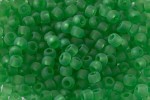 Debbie Abrahams Glass Seed/Rocaille Beads, Frosted Greeny Jade (19Ma) - Size 6, 4mm
