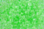 Debbie Abrahams Glass Seed/Rocaille Beads, Neon Green (240) - Size 8, 3mm