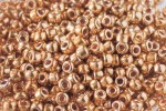 Debbie Abrahams Glass Seed/Rocaille Beads, Metallic Gold (562) - Size 8, 3mm