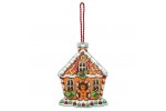 Dimensions - Gingerbread House Ornament (Cross Stitch Kit)