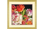 Dimensions - Bouquet on Black (Needlepoint Kit)
