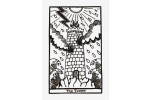 DMC - Tarot Cards - The Tower Embroidery Chart (downloadable PDF)