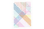 DMC - Geometry Rules - Parallel Lines (Printed Embroidery Kit)