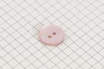 Drops Round, Mother of Pearl Button, Blush Pink, 15mm