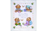 Design Works - Baby Bears Sampler (Cross Stitch Kit)