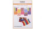 Fabbies - DIY Face Mask Kit - Square - Rainbow (pack of 5)