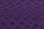 Ric Rac - Polyester - 22mm wide - Purple (per metre)