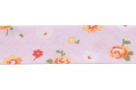 Bias Binding - Cotton - 20mm wide - Ditsy Floral Yellow White Pink (per metre)