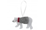 Trimits Felt Decoration Kit - Christmas - Polar Bear