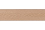 Bias Binding - Polyester - 15mm wide - Satin - Nut Brown (per metre)