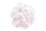 Trimits Sequins, Cup, 10mm, White Iris (pack of 100)