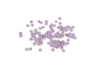 Trimits Acrylic Stones, Glue-On Round, Small, 4mm, Lilac (pack of 100)