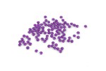 Trimits Acrylic Stones, Glue-On Round, Small, 4mm, Purple (pack of 100)