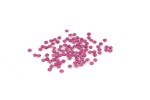 Trimits Acrylic Stones, Glue-On Round, Small, 4mm, Cerise (pack of 100)