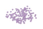 Trimits Acrylic Stones, Glue-On Round, Medium, 5mm, Lilac (pack of 100)