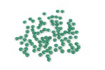 Trimits Acrylic Stones, Glue-On Round, Medium, 5mm, Green (pack of 100)