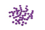 Trimits Acrylic Stones, Glue-On Round, Large, 7mm, Purple (pack of 50)