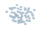 Trimits Acrylic Stones, Glue-On Round, Large, 7mm, Blue (pack of 50)