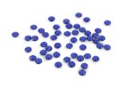 Trimits Acrylic Stones, Glue-On Round, Large, 7mm, Royal (pack of 50)