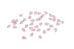 Trimits Acrylic Stones, Glue-On Teardrop, 6mm, Pink (pack of 40)