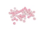 Trimits Mini Craft Buttons, Round, Pink (2g)