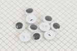 Googly / Moving Sew-on Eyes, 12mm (pack of 10)