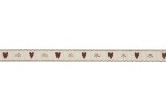 Bowtique Grosgrain Ribbon - 10mm wide - Hearts & Kisses - Red (5m reel)