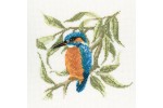 Heritage Crafts - David Merry - Kingfisher (Cross Stitch Kit)
