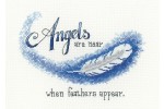 Heritage Crafts - Peter Underhill - Angels are Near (Cross Stitch Kit)