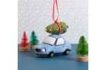 Hawthorn Handmade - Mini Needle Felting Kit - Christmas Car Bauble