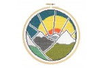 Hawthorn Handmade - Contemporary Cross Stitch Kit - Mountain Adventure