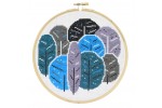 Hawthorn Handmade - Contemporary Cross Stitch Kit - Winter Trees