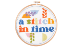 Hawthorn Handmade - Contemporary Cross Stitch Kit - A Stitch In Time