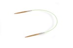 HiyaHiya Fixed Circular Knitting Needles - Bamboo - 23cm 9"