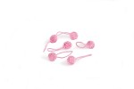 HiyaHiya Yarn Ball Stitch Markers - Up to 10mm - Pink - Pack of 6