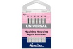 Hemline Machine Needles, Universal, Mix of 2x70, 2x80, 2x90