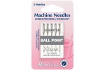 Hemline Machine Needles, Ball Point, Mix of 2x70, 2x80, 1x90