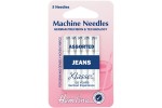 Hemline Machine Needles, Jeans, Mix of 3x90, 2x100