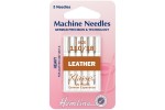Hemline Machine Needles, Leather, Size 110/18, Heavy (pack of 5)