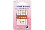 Hemline Machine Needles, Leather, Mix of 3x90, 2x100
