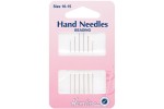 Hemline Needles, Beading Needles, Sizes 10-15 (pack of 6)