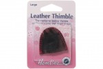 Hemline Thimble, Leather, Large