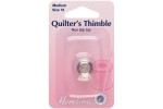 Hemline Quilters Thimble, Metal, Medium (Size 16)