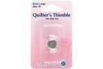 Hemline Quilters Thimble, Metal, Extra Large (Size 18)